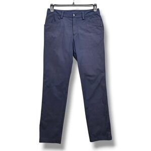 Lululemon ABC Slim Pants Mens 32 Casual Commuter‎ Trouser Blue Athleisure